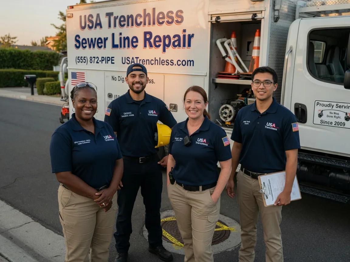 Sewer Line Repair company in Hughes Springs, TX
